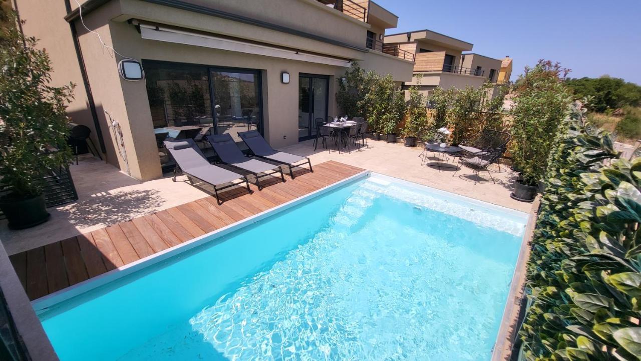 Villa Moderne De Standing Avec Piscine Privee A 400M De La Plage - 4 Chambres 콩카 외부 사진